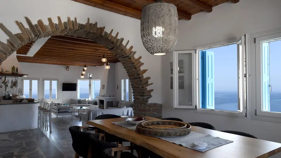 Intérieur de la Villa Akrivi