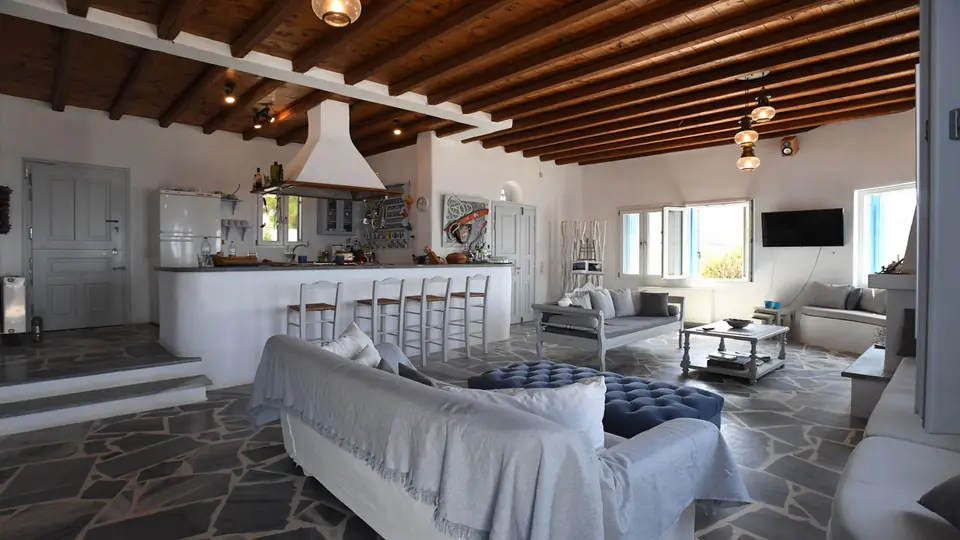 Intérieur de la Villa Akrivi