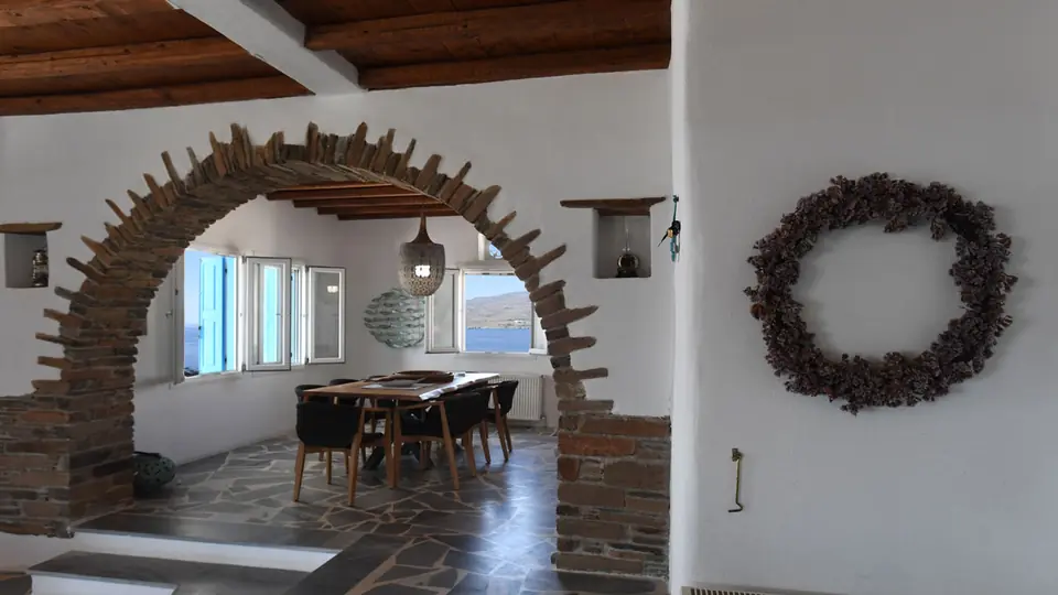Intérieur de la Villa Akrivi